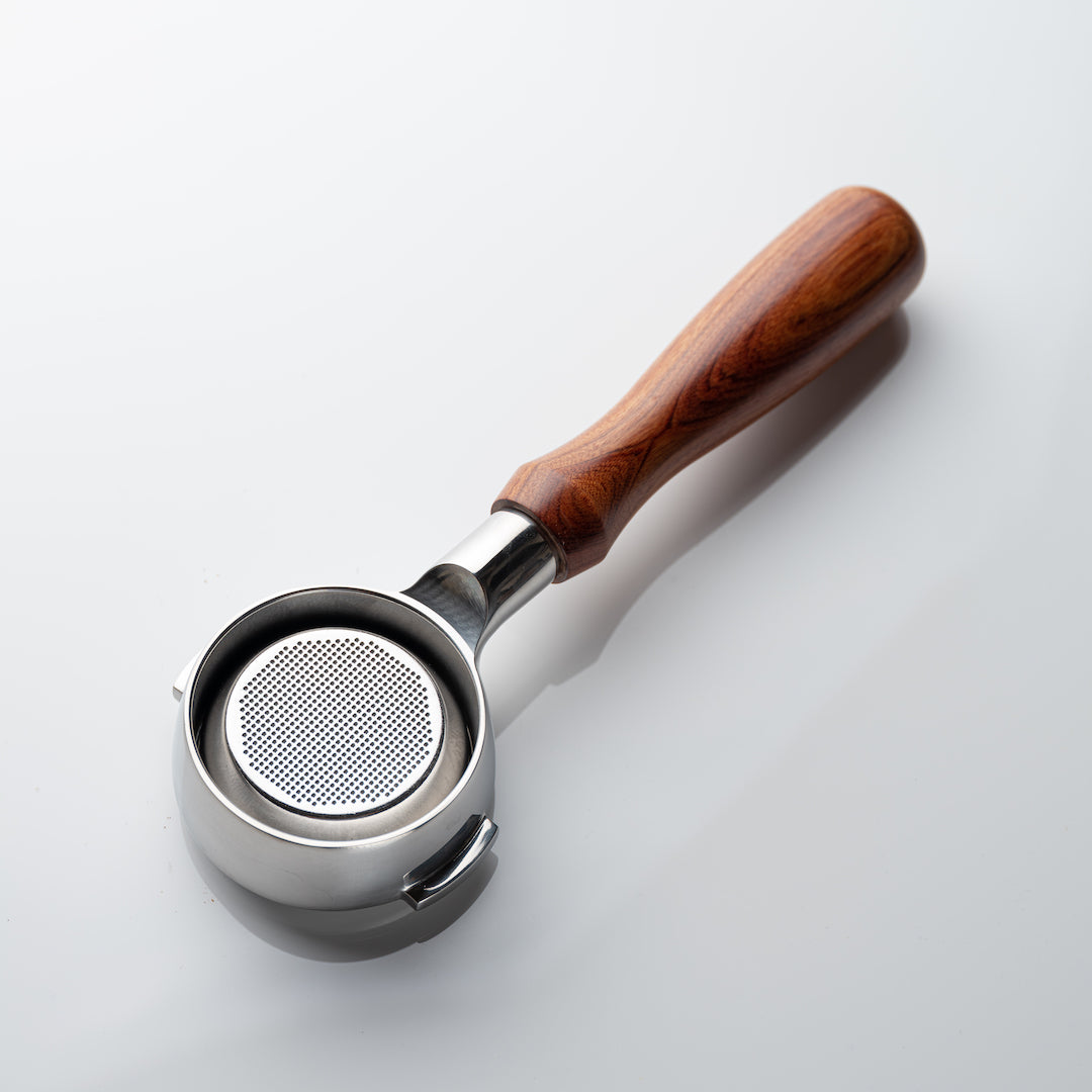 Stainless Steel 58mm Portafilter With Wood